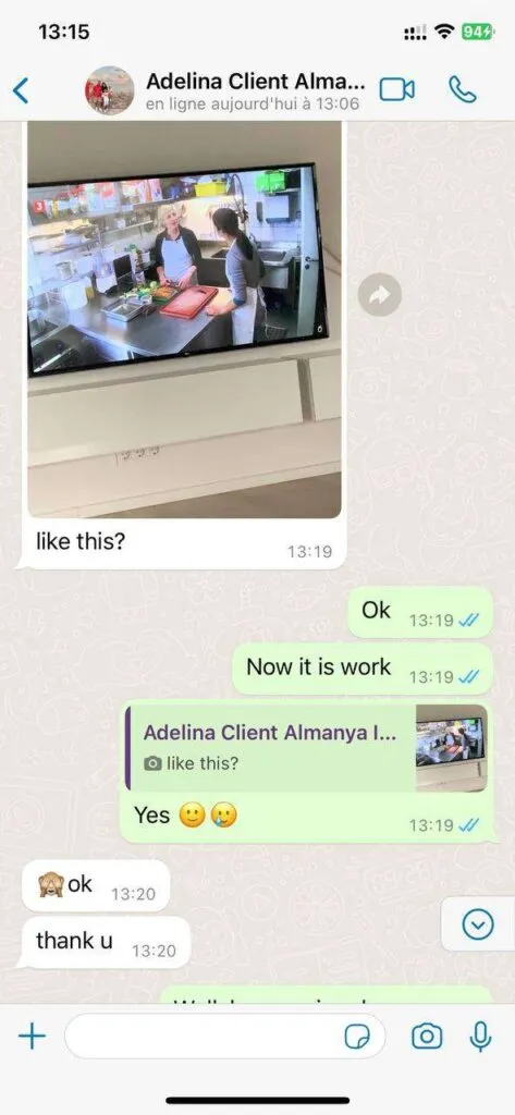 WhatsApp Bestätigung Jahresabonnement Freischaltung